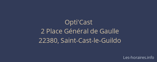 Opti'Cast