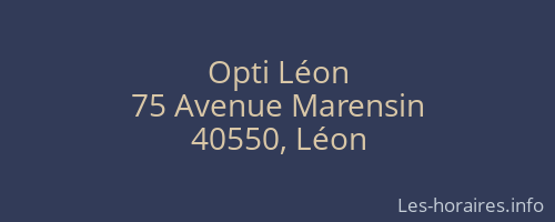 Opti Léon
