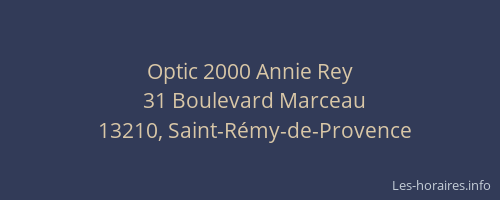 Optic 2000 Annie Rey