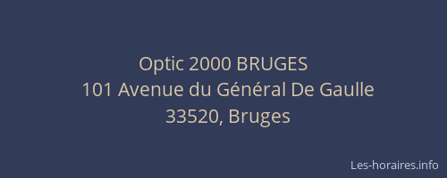 Optic 2000 BRUGES