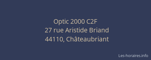 Optic 2000 C2F