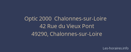 Optic 2000  Chalonnes-sur-Loire