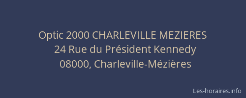 Optic 2000 CHARLEVILLE MEZIERES