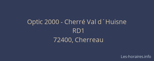 Optic 2000 - Cherr&eacute; Val d&acute;Huisne