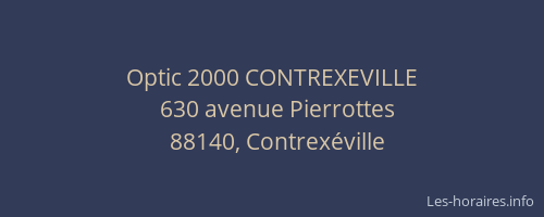Optic 2000 CONTREXEVILLE