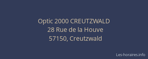 Optic 2000 CREUTZWALD