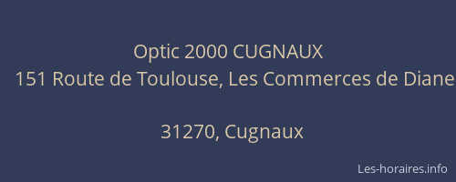 Optic 2000 CUGNAUX