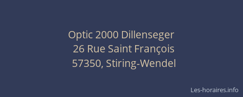 Optic 2000 Dillenseger