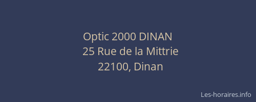 Optic 2000 DINAN