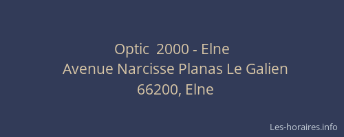 Optic  2000 - Elne