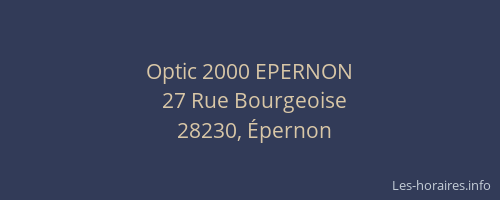 Optic 2000 EPERNON