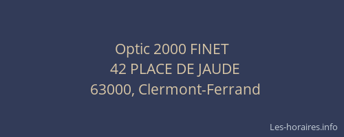 Optic 2000 FINET