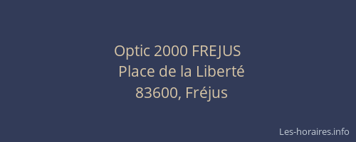 Optic 2000 FREJUS