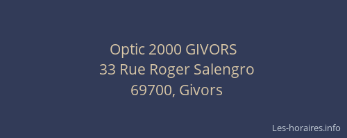 Optic 2000 GIVORS