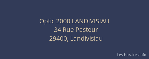 Optic 2000 LANDIVISIAU