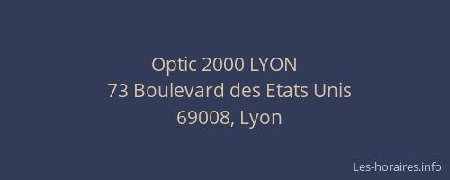 Optic 2000 LYON