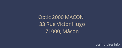 Optic 2000 MACON