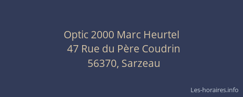 Optic 2000 Marc Heurtel