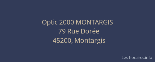 Optic 2000 MONTARGIS