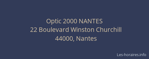 Optic 2000 NANTES
