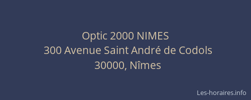 Optic 2000 NIMES