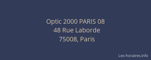 Optic 2000 PARIS 08