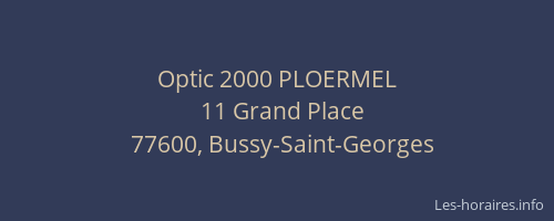 Optic 2000 PLOERMEL