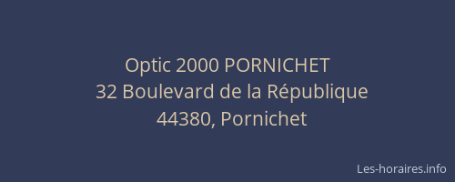 Optic 2000 PORNICHET