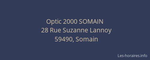 Optic 2000 SOMAIN