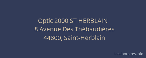 Optic 2000 ST HERBLAIN