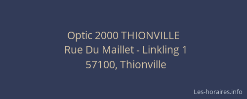 Optic 2000 THIONVILLE