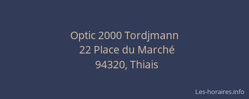 Optic 2000 Tordjmann