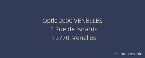 Optic 2000 VENELLES