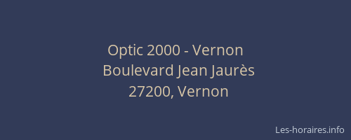 Optic 2000 - Vernon