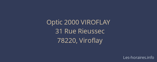 Optic 2000 VIROFLAY