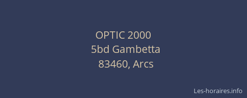 OPTIC 2000