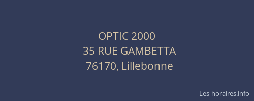 OPTIC 2000