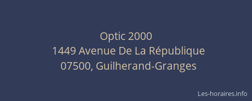 Optic 2000