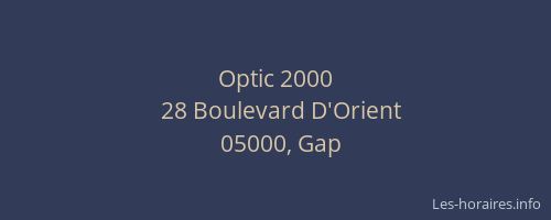 Optic 2000