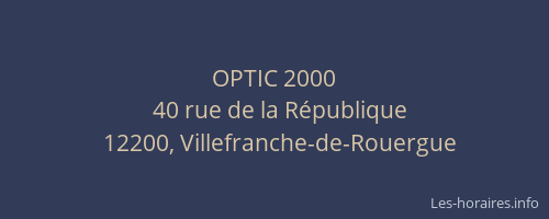 OPTIC 2000