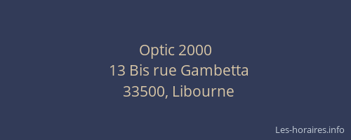 Optic 2000
