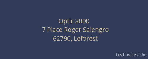Optic 3000