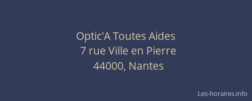 Optic'A Toutes Aides