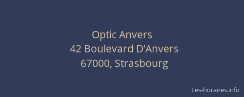 Optic Anvers