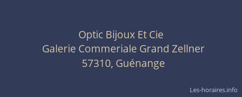 Optic Bijoux Et Cie