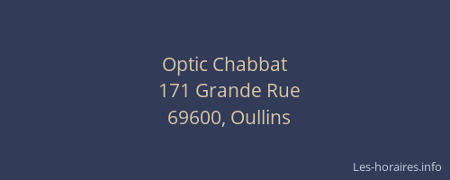 Optic Chabbat