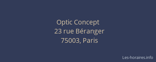 Optic Concept