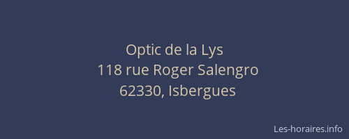 Optic de la Lys