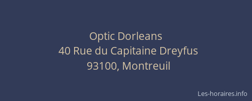 Optic Dorleans