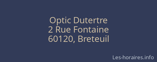 Optic Dutertre